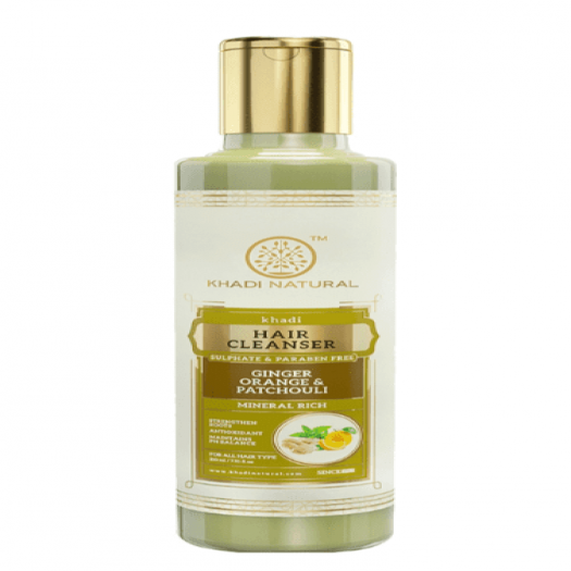 Khadi Natural  Ginger Orange & Patchouli Hair Cleanser